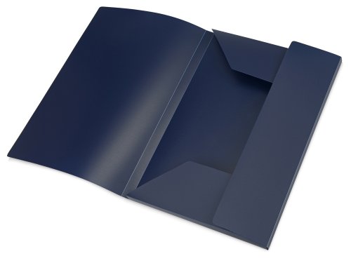 Папка формата А4 с резинкой, синий