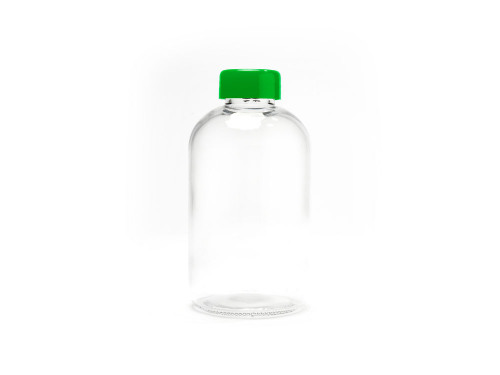 Бутылка стеклянная KASTER в неопреновом чехле, 600 мл, папоротник