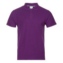 Рубашка поло мужская STAN хлопок/полиэстер 185, 04, фиолетовый