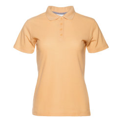 Рубашка поло женская STAN хлопок/полиэстер 185, 04WL, бежевый