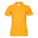 Рубашка поло женская STAN хлопок/полиэстер 185, 04WL, жёлтый