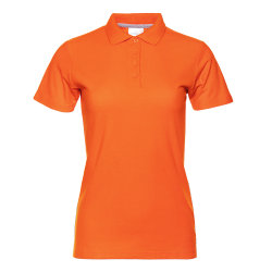 Рубашка поло женская STAN хлопок/полиэстер 185, 104W, оранжевый